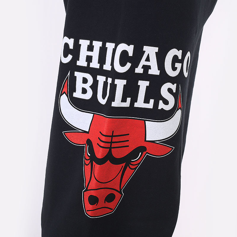 мужские черные брюки Mitchell and ness NBA Chicago Bulls Pants 507PCHIBULBLK - цена, описание, фото 2